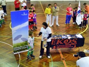 Hóquei em Patins GD Fabril do Barreiro equipa de Benjamins Conquista 2º lugar na III Taça Cidade Ferroviária no Entroncamento