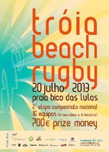 «Troia Beach Rugby» em Setúbal Estarão representados os melhores atletas e equipas do rugby nacional