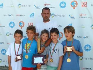 Clube de Vela do Barreiro TRI-CAMPEÃO REGIONAL INFANTIS