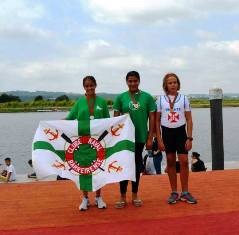 Barreiro - Clube Naval Barreirense nos Nacionais de Verão de infantis Marta Nobre conquista título de Vice-Campeã Nacional em skiff infantil