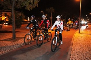 Na Moita dia 16 de novembro Passeio de bicicleta «Pedalada à Beira Tejo Noturna»