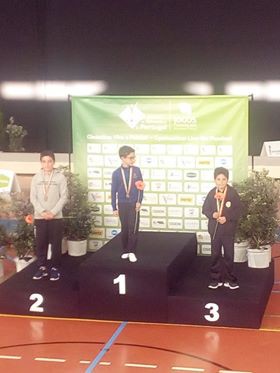 Barreiro - Campeonato Nacional Bases de Duplo Mini Trampolim Jaime Sim Sim do GDR «OsLeças» conquista 3º lugar