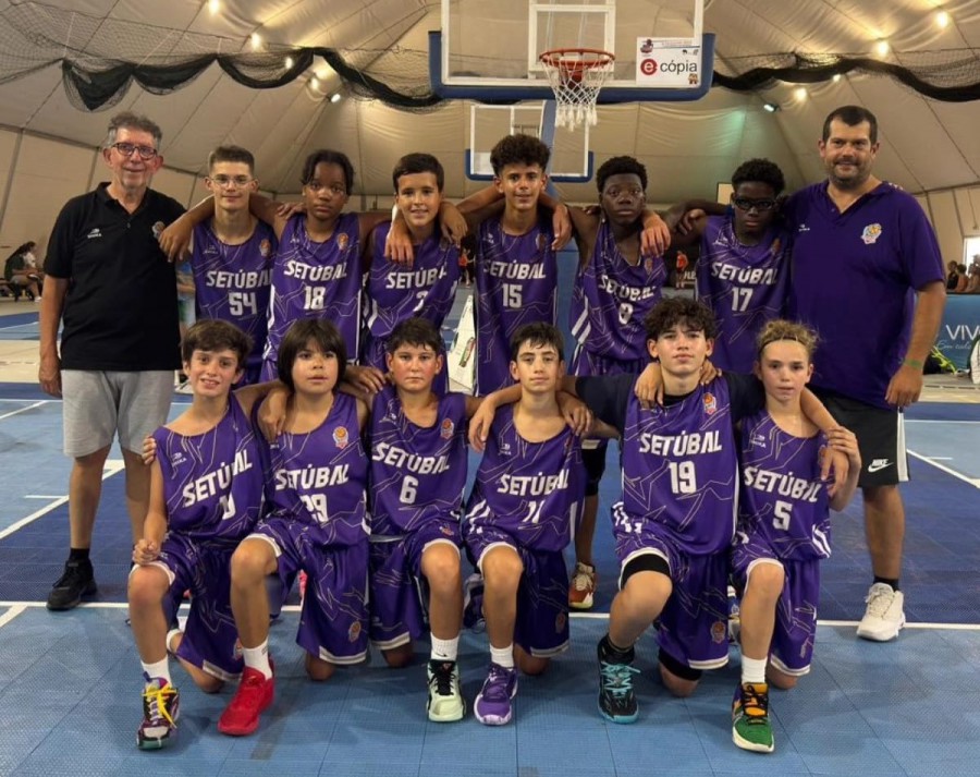 Basquetebol – Seleção Distrital de Setúbal SUB 12 Campeões no Torneio Inter seleções na XII Festa Nacional do Minibasquete