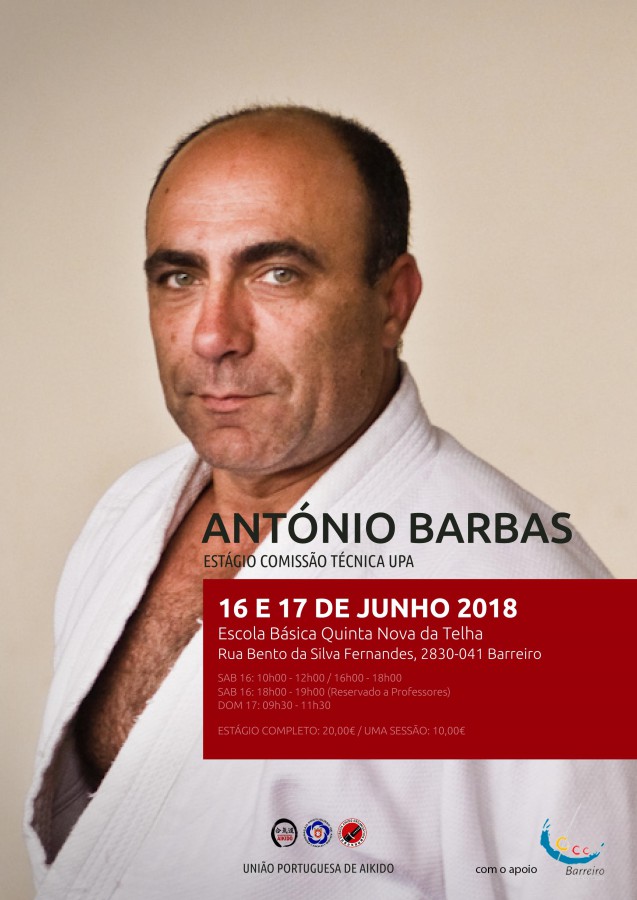 Barreiro - Na EB Quinta Nova da Telha Estágio de Aikido