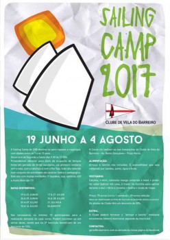 Clube de Vela do Barreiro Sailing Camp 2017 . Inscrições abertas