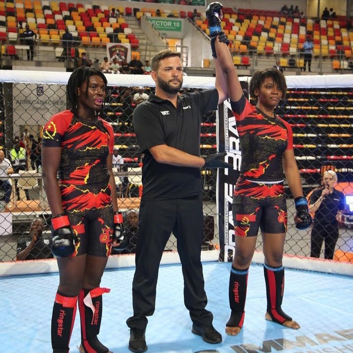 BARREIRO - No Campeonato Africano de MMA Participação João Vítor Costa árbitro Internacional Barreirense