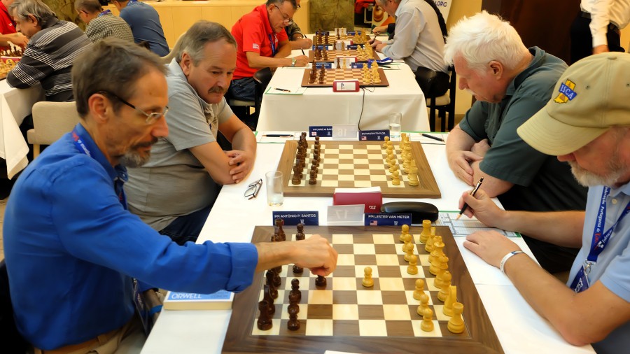 BARREIRO - Campeonatos do Mundo de Veteranos de 2024. O melhor português nos +50 foi o mestre internacional Sérgio Rocha