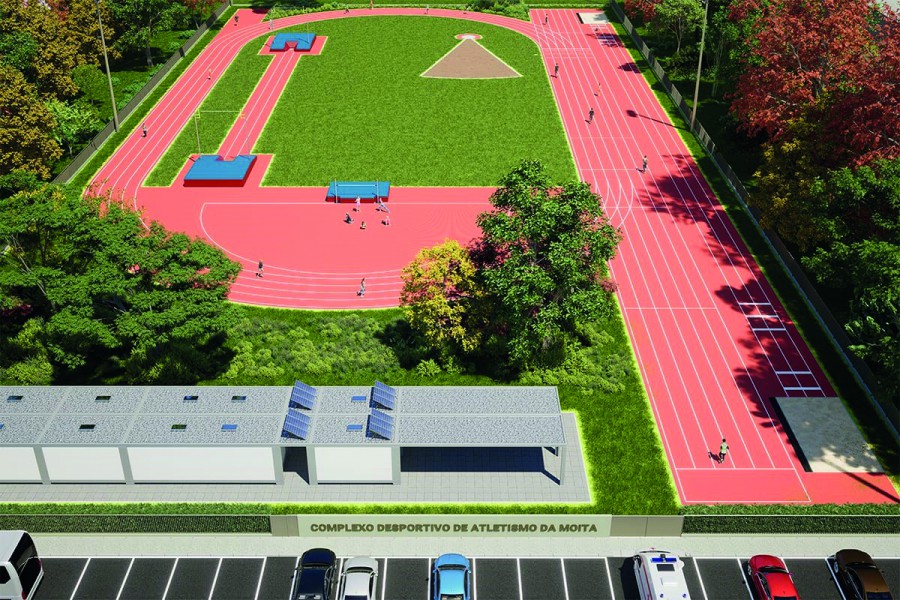 MOITA - Complexo Desportivo de Atletismo vai avançar Equipamento vai servir todo o concelho e permitirá uma utilização diversificada e polivalente.