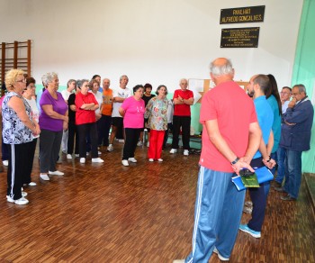 Ginástica Sénior movimenta mais de 700 pessoas do Concelho do Barreiro Combater o sedentarismo da população sénior do Concelho.