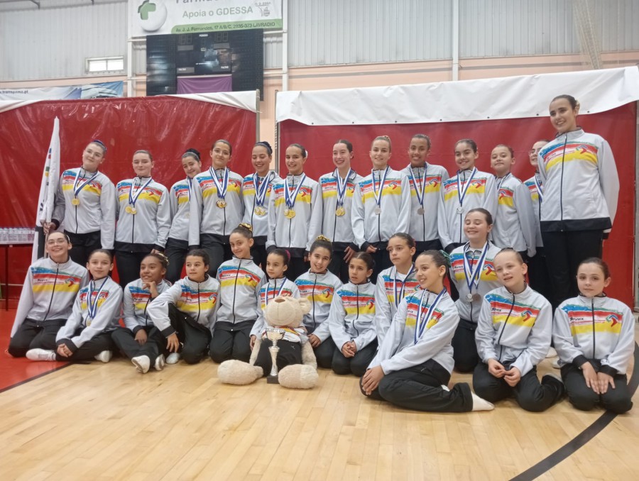 SETÚBAL - CAMPEONATO TERRITORIAL DE GINÁSTICA AERÓBICA AUREAGYM ASSOCIAÇÃO DESPORTIVA DO BARREIRO COM PRESENÇA POSITIVA