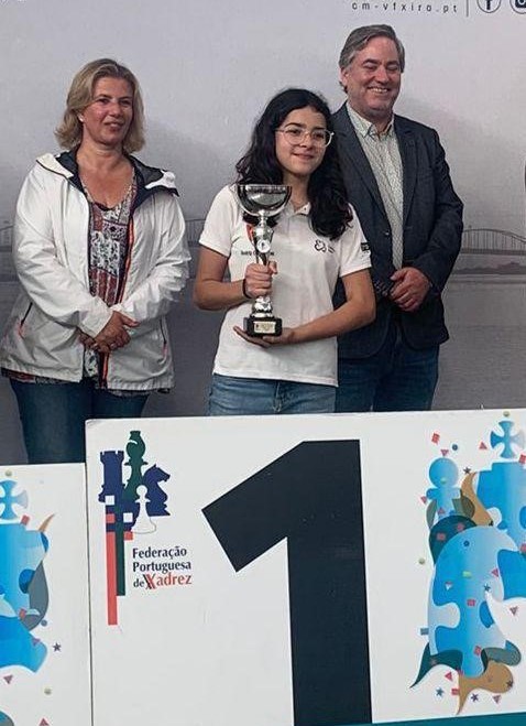 BARREIRO - Beatriz Gonçalves conquista o seu 14 título nacional Sagrou-se Campeã Nacional Feminina de Semi-Rápidas Sub-14