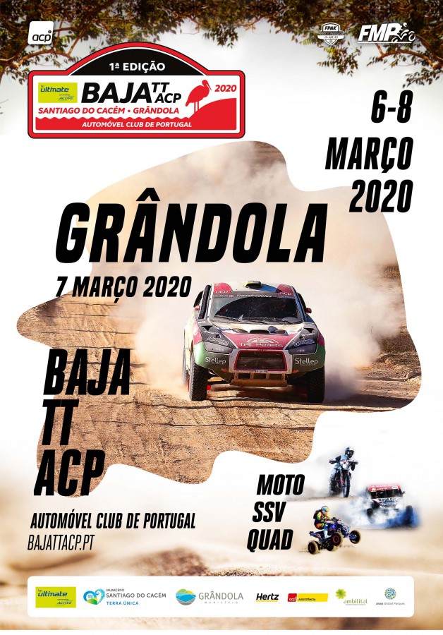 Santiago do Cacém /Grândola Arranca hoje a Baja TT ACP
