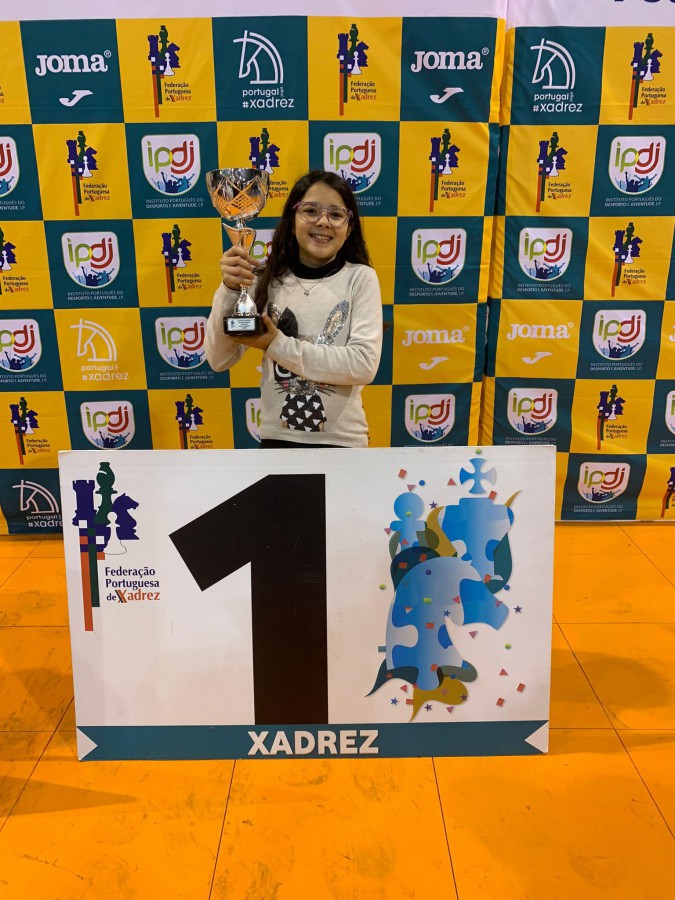 BARREIRO - Beatriz Gonçalves conquista nono título nacional Sagrou-se penta campeã nacional xadrez rápidas