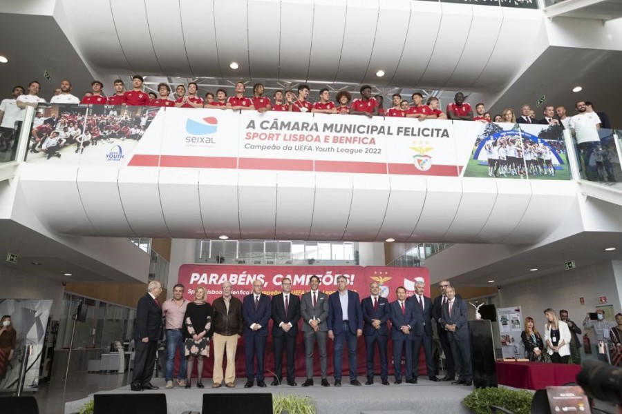 Câmara do Seixal felicita Benfica pela vitória na 1.ª edição da Taça Intercontinental Sub-20 Estes jovens encontram no Seixal a sua base de trabalho
