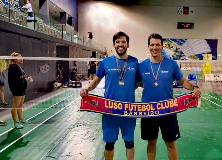 Barreiro -Campeonato Nacional Seniores de Badminton Luso FC sagrou-se campeão Nacional Cat D pares e de Vice-campeão Nacional Cat D singulares
