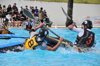 Campeonato Nacional de Kayak-Polo em Setúbal Clube Fluvial de Coimbra e o Alhandra Sporting Clube os vencedores