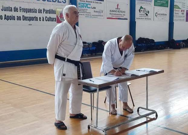 Mestre Carlos Maurício do Grupo Desportivo Ferroviários do Barreiro Eleito Vice -Presidente do Centro Português de Karate