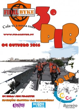 3º Passeio Informal no Barreiro em BTT Divulgar a bicicleta como meio de transporte e de lazer.