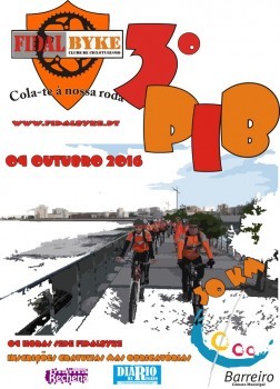 Barreiro - 3º Passeio Informal em BTT Divulgar a bicicleta como meio de transporte e de lazer.