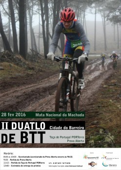 Duatlo BTT «Cidade do Barreiro» Na Mata Nacional da Machada dos melhores atletas nacionais