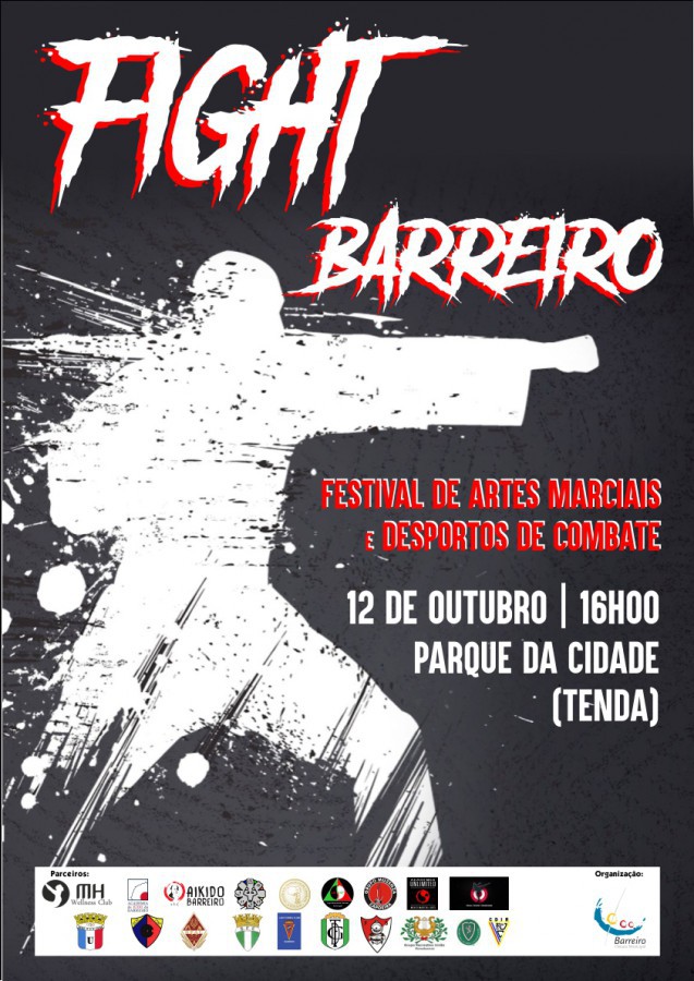 Festival de Artes Marciais e Desportivas de Combate FIGHT BARREIRO no Parque da Cidade
