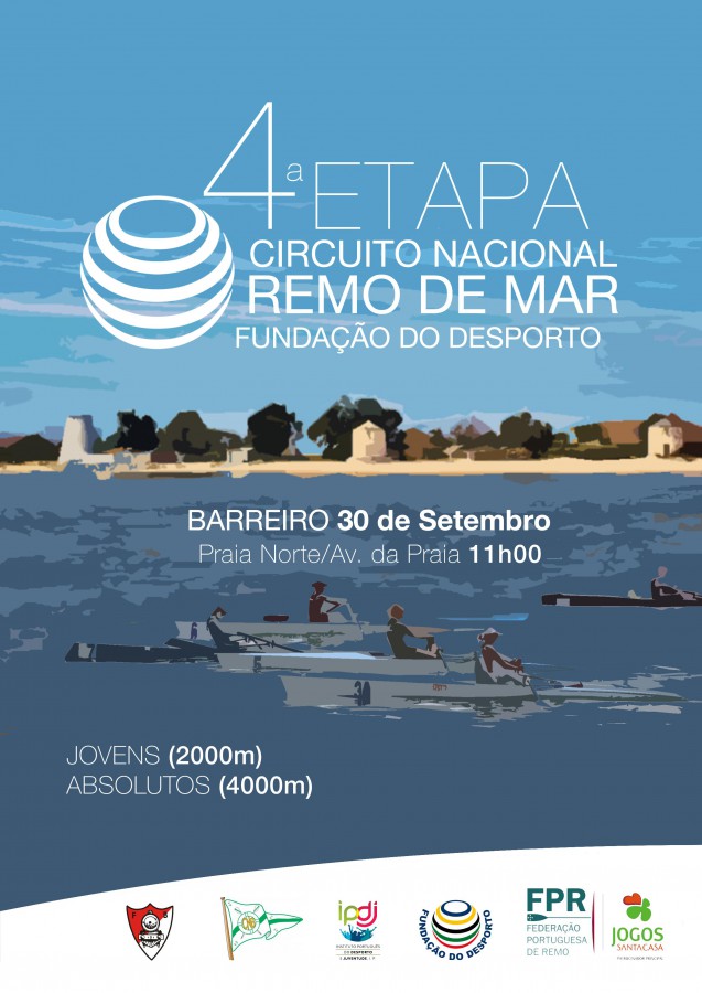Barreiro- Praia Norte/Av. da Praia 4ª Etapa do Circuito Nacional de Remo de Mar