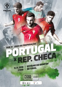 Estádio do Bonfim - Setúbal Recebe jogo Sub-21, Portugal - Republica Checa
