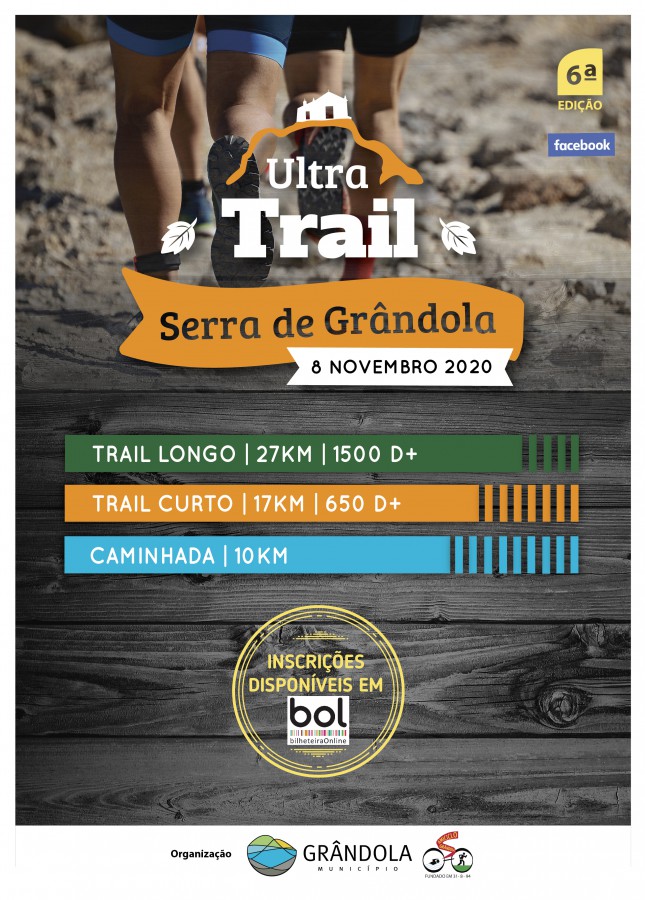 ULTRA TRAIL SERRA DE GRÂNDOLA 2020 INSCRIÇÕES ESGOTADAS