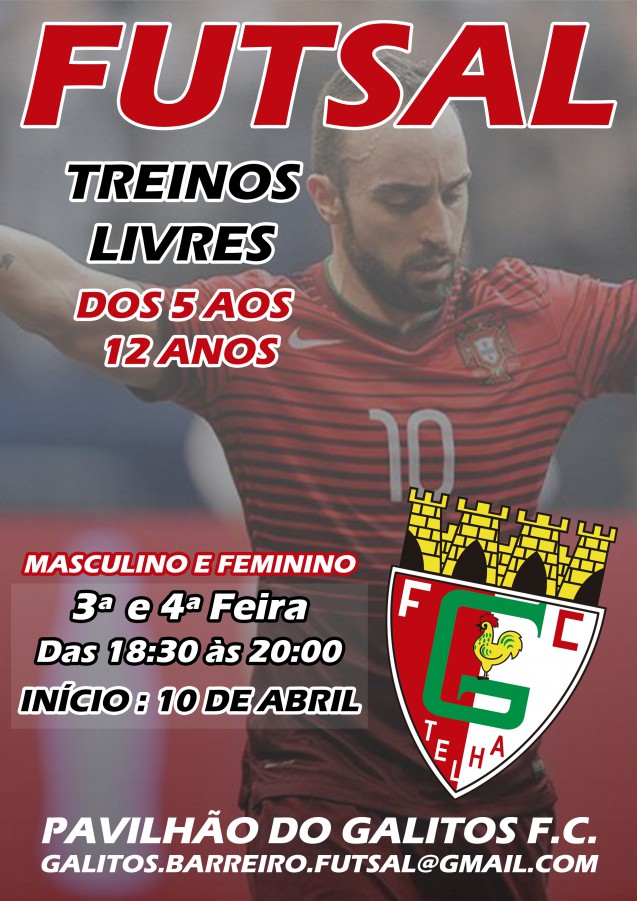 Barreiro - FUTSAL no Galitos Futebol Clube Participa nos Campeonatos Distritais de Setúbal na época 2018/2019