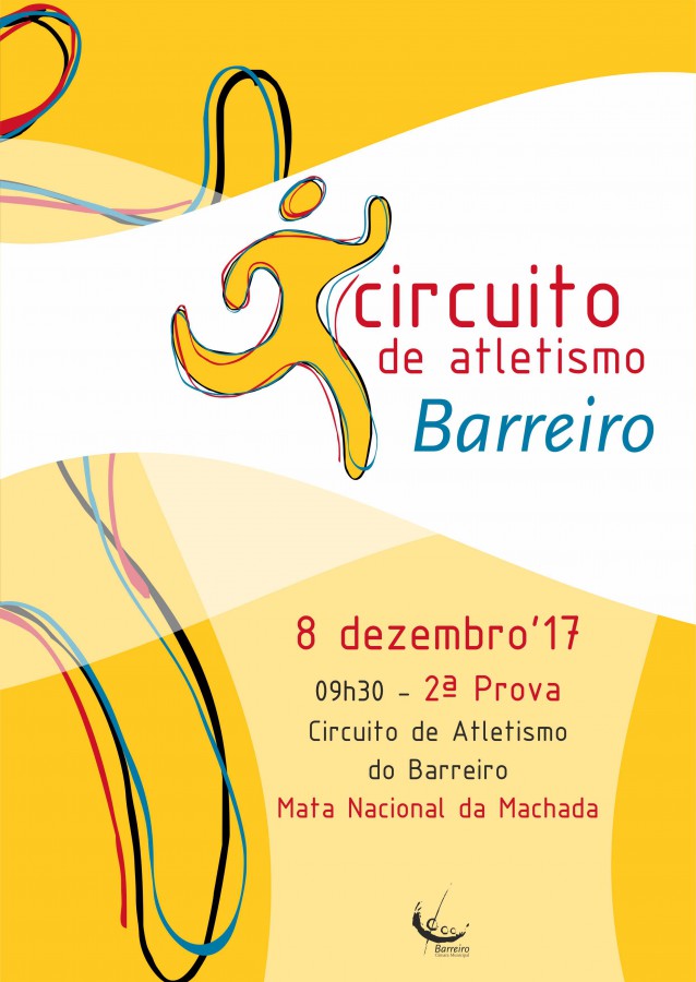 Circuito de Atletismo do Barreiro Corta-Mato na Mata da Machada a 8 de dezembro