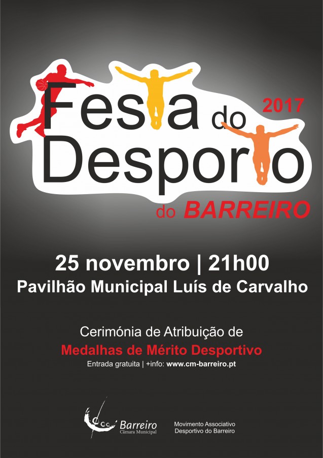 No Pavilhão Municipal Luís de Carvalho - Barreiro 11ª edição da Festa do Desporto