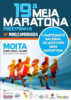 Meia Maratona Ribeirinha da Moita Resultados vão contar para o Campeonato Nacional de Masters