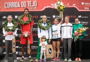 Estela Navascues Parra e Paulo Pinheiro venceram Corrida do Tejo 35ª edição em grande com milhares de corredores
