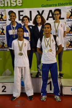 Palmela - Escola Desportiva de Karaté do Clube Desportivo Pinhalnovense Participação positiva no Seixal Open Karaté