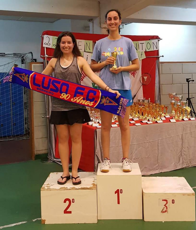 Barreiro - Ana Xavier do Badmintom do Luso Futebol Clube Conquista 2º lugar na 22ª Edição do Open Oeiras
