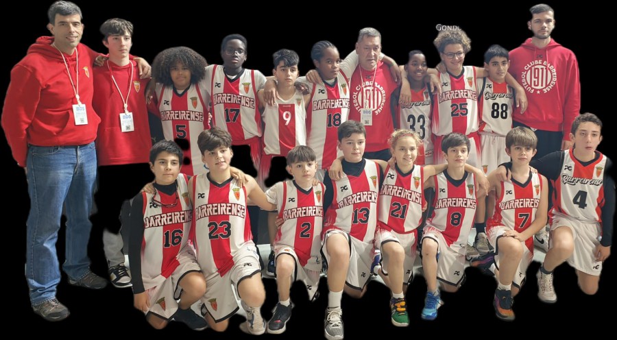 Fotografia da Semana Sub 12 - de Basquetebol do Futebol Clube Barreirense