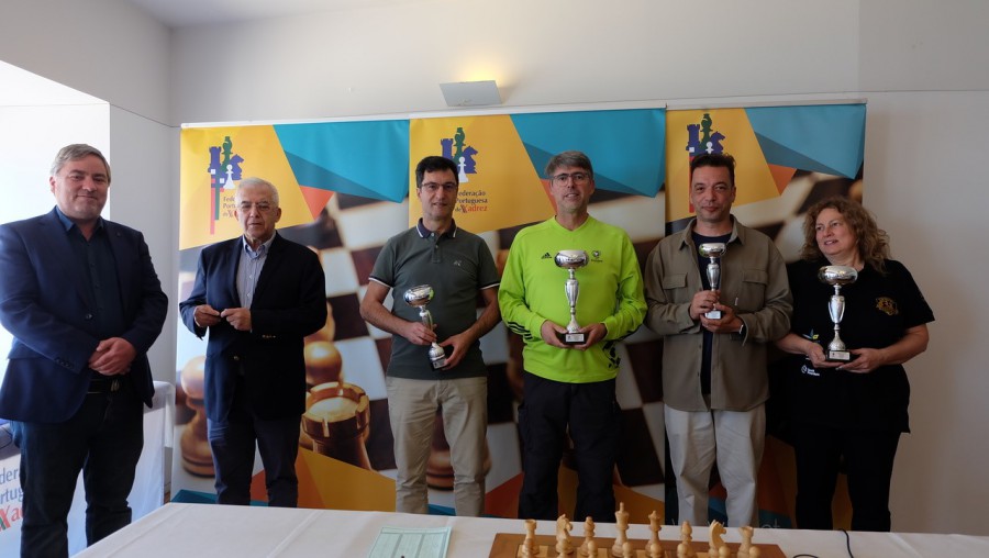 BARREIRO Nos Campeonatos Nacionais de Veteranos +50 de Xadrez Sérgio Rocha do FC Barreirense fez dobradinha