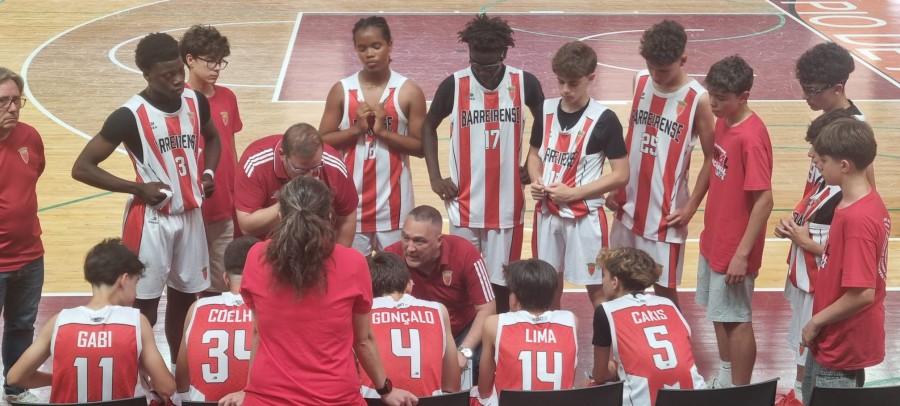 Barreiro - Final Four de Basquetebol Sub14 Masculinos Barreirense - 67 - Braga -47 Hoje 17h30 -. Final FCB - SCP