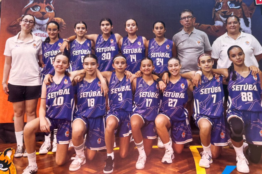 Basquetebol – Seleção Distrital Feminina de Setúbal SUB 12 Conquista 7º lugar no Torneio Inter seleções na XII Festa Nacional do Minibasquete