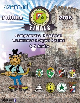 Campeonato Nacional de Veteranos de Hóquei em Patins em Moura Veteranos da CUF/Qumigal Barreiro na luta pelo título nacional