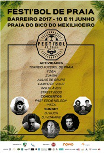 Festi’Bol de Praia Barreiro 2017 Seleção Nacional 2001 - Seleção do Torneio A final do Torneio joga-se às 16h30