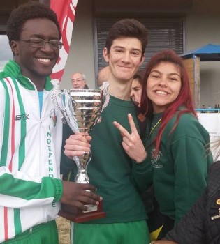 Almada - Grande Prémio de Atletismo da Charneca de Caparica «O Independente» do Barreiro em 3º lugar coletivo