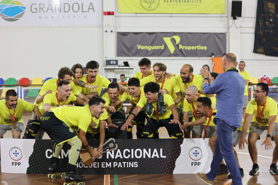 Hóquei Clube Patinagem de Grândola Campeão Nacional em SUB-23
