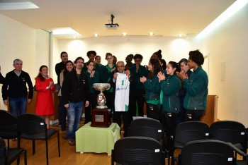 Um motivo de orgulho para o Barreiro, para o basquetebol nacional CMB homenageou GDESSA-Barreiro pela conquista da Taça de Portugal Feminina em basquetebol