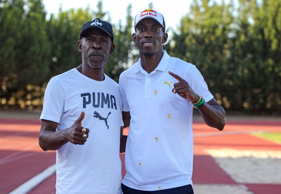 Homenageado o campeão mundial e olímpico Pedro Pichardo Setúbal e o Complexo Municipal de Atletismo de Setúbal são como a minha casa.