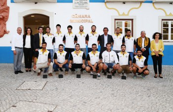 Município de Grândola homenageia equipa do HCPG pela subida à 1.ª Divisão Nacional