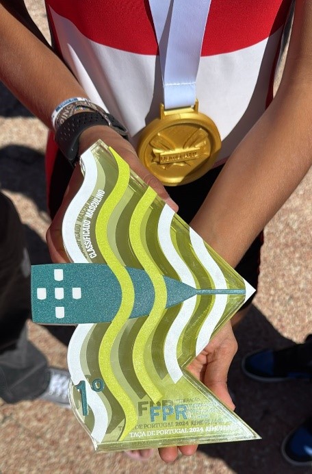 Ferroviários do Barreiro É NOSSA… a Taça de Portugal 2024 de Remo de Mar no sector masculino