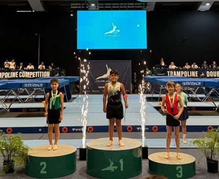 BARREIRO NO SCALABIS CUP TRAMPOLINS - SANTARÉM João Cardoso do GDR «Os Leças» excelente 2º Lugar .RESULTADO DE DESTAQUE INTERNACIONAL . João Cardoso excelente 2º Lugar