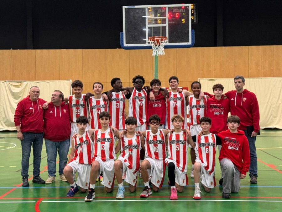 Balanço de época Barreirense basquetebol Sub-14 ao mais alto nível!!