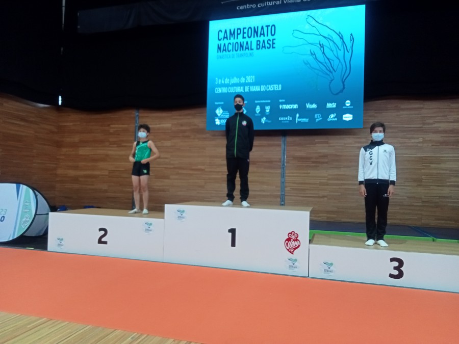 Pela primeira vez Ginastas do Barreiro Integram seleção da Associação Distrital de Setúbal de Trampolins . Jaime Sim Sim - Vice Campeão Nacional